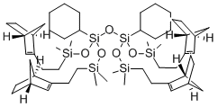 CAS#: 314727-33-8, 1,1,3,3-[2-(Norbornen-5-yl)ethyldimethylsiloxy]-1,3-dicyclohexyldisiloxane