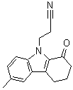 CAS#: 314754-32-0, 3-(6-Methyl-1-Oxo-1,2,3,4-Tetrahydro-9H-Carbazol-9-Yl)Propanenitrile