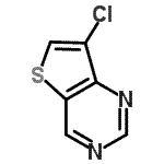 CAS#: 31492-65-6, 7-Chlorothieno[3,2-d]Pyrimidine
