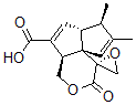 CAS#: 31501-48-1, (1'R-(1'alpha,4'aalpha,6'abeta,7'alpha,9'aS*))-4',4'a,6'a,7'-Tetrahydro-7',8'-Dimethyl-2'-Oxo-Spiro(Oxirane-2,1'(2H)-Pentaleno(1,6a-c)Pyran)-5'-Carboxylic Acid