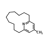CAS#: 31573-45-2, 14-Methyl-16-Azabicyclo[10.3.1]Hexadeca-1(16),12,14-Triene