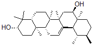CAS#: 31575-82-3, (3S,4aR,6aR,6bS,8R,8aS,11R,12S,12aS,14aR,14bR)-4,4,6a,6b,8a,11,12,14b-Octamethyl-2,3,4a,5,6,7,8,9,10,11,12,12a,14,14a-Tetradecahydro-1H-Picene-3,8-Diol