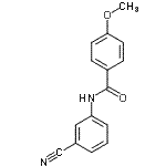 CAS#: 316150-86-4, N-(3-Cyanophenyl)-4-Methoxybenzamide