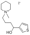 CAS#: 31648-12-1, 4-(1-Methylpiperidin-1-Ium-1-Yl)-1-Thiophen-3-Ylbutan-1-Ol Iodide