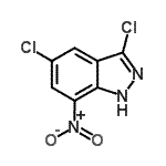 CAS#: 316810-83-0, 3,5-Dichloro-7-Nitro-1H-Indazole