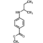 CAS 登录号：317321-34-9， 甲基4-(仲-丁基氨基)苯甲酸酯