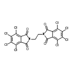 CAS#: 31738-06-4, 2,2'-(1,2-Ethanediyl)Bis(4,5,6,7-Tetrachloro-1H-Isoindole-1,3(2H)-Dione)