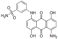 CAS#: 3178-78-7, 3-[(5-Amino-4,8-Dihydroxy-9,10-Dioxoanthracen-1-Yl)Amino]Benzenesulfonamide