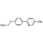CAS#: 317820-05-6, 2-(4-Ethoxyphenyl)-5-Methylpyridine