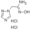 CAS 登录号：317821-66-2， N-羟基-2-(1H-1,2,4-三唑-1-基)乙脒盐酸盐
