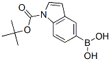 CAS 登录号：317830-84-5， 1-(叔丁氧羰基)-1H-吲哚-5-硼酸