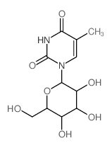 CAS#: 3180-78-7, 5-Methyl-1-[3,4,5-Trihydroxy-6-(Hydroxymethyl)Oxan-2-Yl]Pyrimidine-2,4-Dione