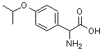CAS 登录号：318270-09-6， 氨基(4-异丙氧基苯基)乙酸