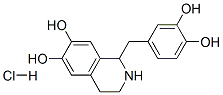 CAS#: 3184-36-9, 1-[(3,4-Dihydroxyphenyl)Methyl]-3,4-Dihydro-1H-Isoquinolin-2-Ium-6,7-Diol Chloride