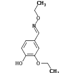 CAS#: 318951-99-4, 2-Ethoxy-4-[(E)-(Ethoxyimino)Methyl]Phenol