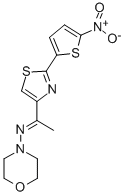 CAS#: 31898-43-8, N-Morpholin-4-Yl-1-[2-(5-Nitrothiophen-2-Yl)-1,3-Thiazol-4-Yl]Ethanimine