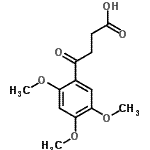 CAS#: 31914-19-9, 4-Oxo-4-(2,4,5-Trimethoxyphenyl)Butanoic Acid