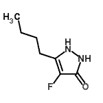 CAS 登录号：319459-73-9， 5-丁基-4-氟-1,2-二氢-3H-吡唑-3-酮