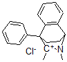 CAS 登录号：3196-50-7， 1,4-二氢-2,3-二甲基-4-苯基-1,4-乙桥异喹啉鎓氯化物