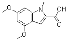 CAS#: 319906-50-8, 4,6-Dimethoxy-1-Methyl-1H-Indole-2-Carboxylic Acid