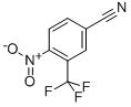 CAS 登录号：320-36-5， 4-硝基-3-(三氟甲基)苯甲腈