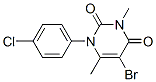 CAS#: 32000-80-9, 5-Bromo-1-(4-Chlorophenyl)-3,6-Dimethylpyrimidine-2,4-Dione