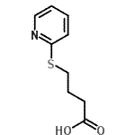 CAS 登录号：32002-85-0， 4-(2-吡啶基硫基)丁酸