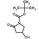 CAS#: 320343-60-0, 2-Methyl-2-Propanyl 4-Hydroxy-2-Oxo-1-Pyrrolidinecarboxylate