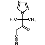 CAS#: 320420-58-4, 4-Methyl-3-Oxo-4-(1H-1,2,4-Triazol-1-Yl)Pentanenitrile