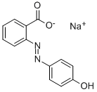 CAS 登录号：32050-78-5， 钠2-[2-(4-氧代-1-环己-2,5-二烯亚基)肼基]苯甲酸盐
