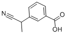 CAS 登录号：320730-08-3， 3-(1-氰基乙基)苯甲酸