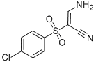 CAS#: 32083-31-1, 3-Amino-2-[(4-Chlorophenyl)Sulfonyl]Acrylonitrile