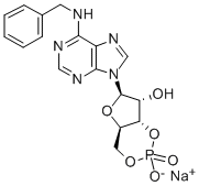 CAS#: 32115-08-5, N(6)-Benzyl-cyclic adenosine 5'-monophosphate