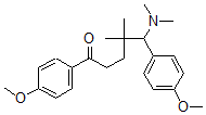 CAS#: 3215-84-7, 5-Dimethylamino-1,5-Bis(4-Methoxyphenyl)-4,4-Dimethylpentan-1-One