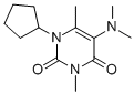 CAS#: 32150-44-0, 1-Cyclopentyl-5-Dimethylamino-3,6-Dimethylpyrimidine-2,4-Dione