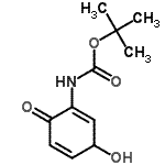CAS#: 321528-57-8, 2-Methyl-2-Propanyl (3-Hydroxy-6-Oxo-1,4-Cyclohexadien-1-Yl)Carbamate