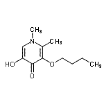 CAS#: 321529-33-3, 3-Butoxy-5-Hydroxy-1,2-Dimethyl-4(1H)-Pyridinone