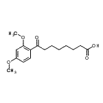 CAS 登录号：32246-84-7， 8-(2,4-二甲氧基苯基)-8-氧代辛酸