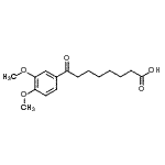 CAS#: 32246-94-9, 8-(3,4-Dimethoxyphenyl)-8-Oxooctanoic Acid