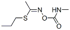CAS 登录号：32280-64-1， (1-丙基硫基亚乙基氨基)N-甲基氨基甲酸酯