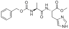 CAS 登录号：32303-82-5， 苄氧羰基-丙氨酰-组氨酸甲酯