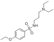 CAS#: 32410-93-8, N-(3-Diethylaminopropyl)-4-Ethoxybenzenesulfonamide