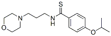 CAS 登录号：32412-16-1， N-(3-吗啉-4-基丙基)-4-丙-2-基氧基苯硫代甲酰胺