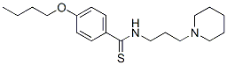 CAS 登录号：32412-28-5， 4-丁氧基-N-(3-哌啶-1-基丙基)苯硫代甲酰胺