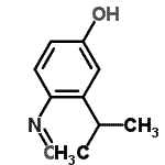 CAS 登录号：32416-70-9， 3-异丙基-4-亚硝基苯酚