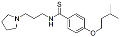 CAS 登录号：32417-24-6， 4-(3-甲基丁氧基)-N-(3-吡咯烷-1-基丙基)硫代苯甲酰胺