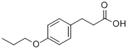 CAS 登录号：3243-40-1， 4-丙氧基-苯丙酸