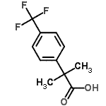 CAS 登录号：32445-89-9， 2-甲基-2-[4-(三氟甲基)苯基]丙酸
