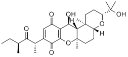 CAS#: 32450-26-3, (3R,4aR,6aR,12aR,12bR)-3-(2-Hydroxypropan-2-Yl)-6a,12b-Dimethyl-9-[(2S,4S)-4-Methyl-3-Oxohexan-2-Yl]-1,2,3,4a,5,6,12,12a-Octahydrochromeno[6,5-b]Chromene-8,11-Dione
