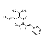 CAS#: 324519-70-2, (4S)-4-Benzyl-3-[(2S,4E)-5-Chloro-2-Isopropyl-4-Pentenoyl]-1,3-Oxazolidin-2-One